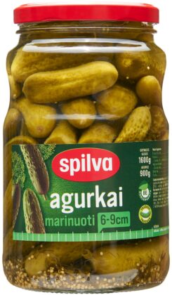 Marinuoti agurkai 1600 (900)g
