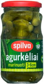 Marinuoti agurkėliai 330(190)g
