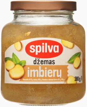 Imbierų džemas 380g