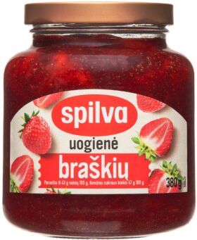 Braškių uogienė 380g