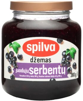 J. Serbentų džemas 380g