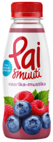 Vaisių gėrimas „Smoothie“ aviečių ir mėlynių 250ml