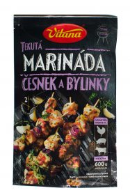 Marinatas su česnakais ir žalumynais 80g