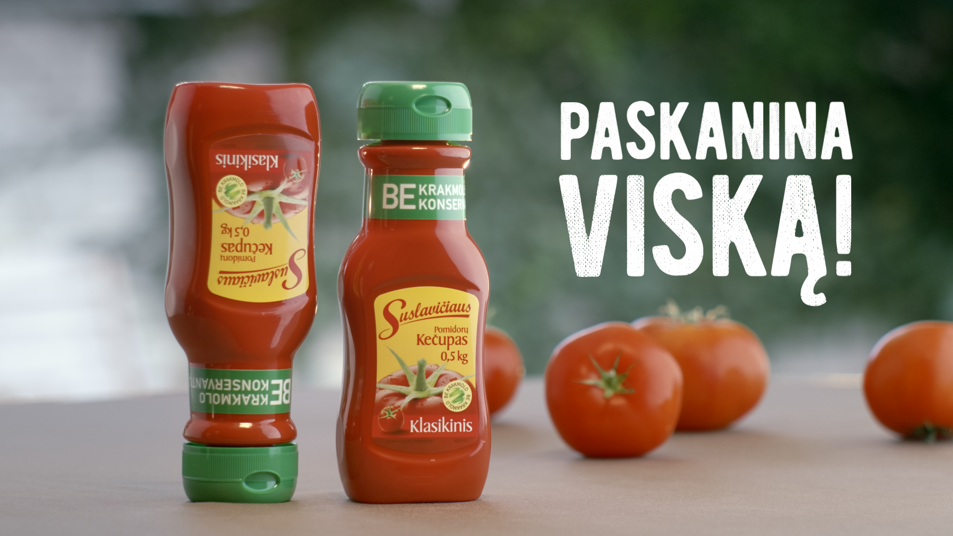 suslaviciaus kecupai paskanina viska